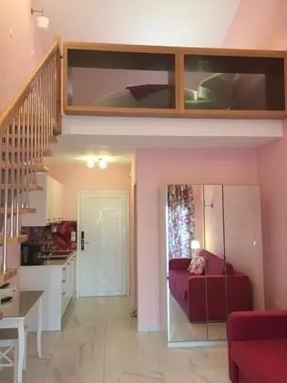 Luxury Çatı Katı (Loft), 1 En Büyük (King) Boy Yatak ve Çekyat, Bahçe Manzaralı