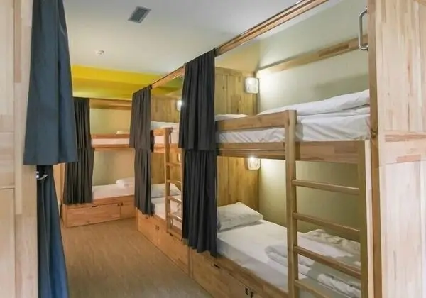 Ortak Ranzalı Oda, Karma Ranzalı Oda (Bed in 8-beds dormitory)