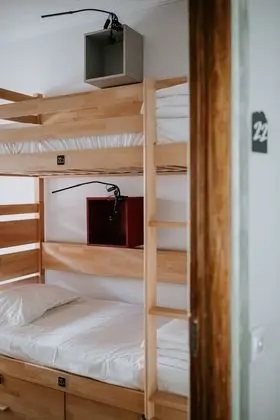 Bed in Female Dormitory, Shared Bathroom