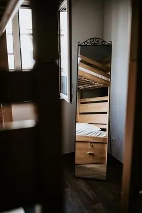 Bed in Female Dormitory, Shared Bathroom