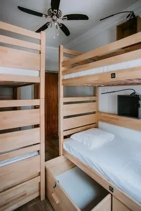 Bed in Female Dormitory, Shared Bathroom