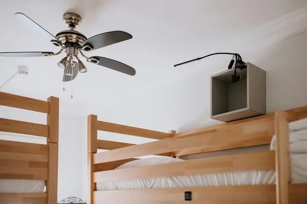 Bed in Female Dormitory, Shared Bathroom