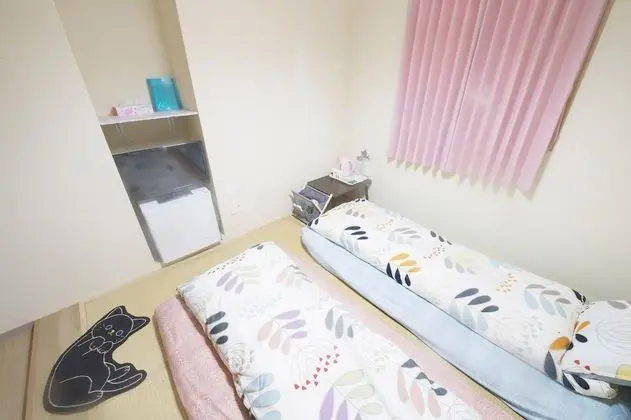 Traditional İki Ayrı Yataklı Oda, Özel Banyo (Japanese, 2F-2, Little Kitten)