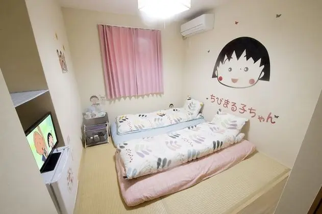 Traditional İki Ayrı Yataklı Oda, Özel Banyo (Japanese, 3F-2 (Chibi Maruko-chan))
