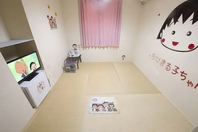 Traditional İki Ayrı Yataklı Oda, Özel Banyo (Japanese, 3F-2 (Chibi Maruko-chan))