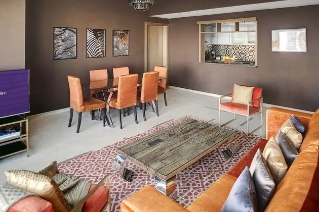 Deluxe Apart Daire, 2 Yatak Odası, Şehir Manzaralı