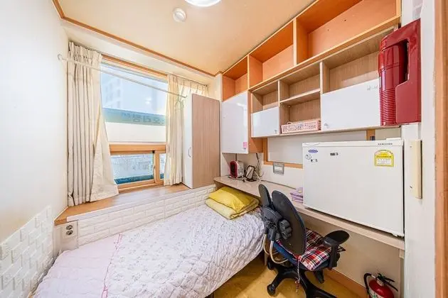 Economy Tek Kişilik Oda, Sadece erkekler için, Sigara İçilmez, Ortak Banyo