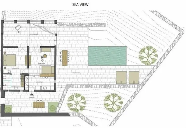 Villa, 1 Yatak Odası, Kişiye Özel Havuzlu