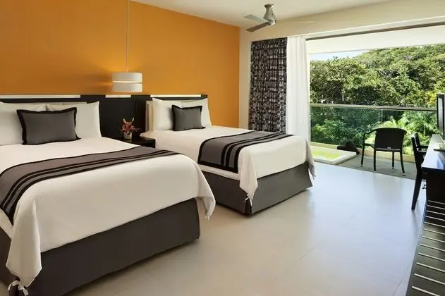 Deluxe Oda, 2 Çift Kişilik Yatak, Sıcak Su Havuzu (Tropical View)
