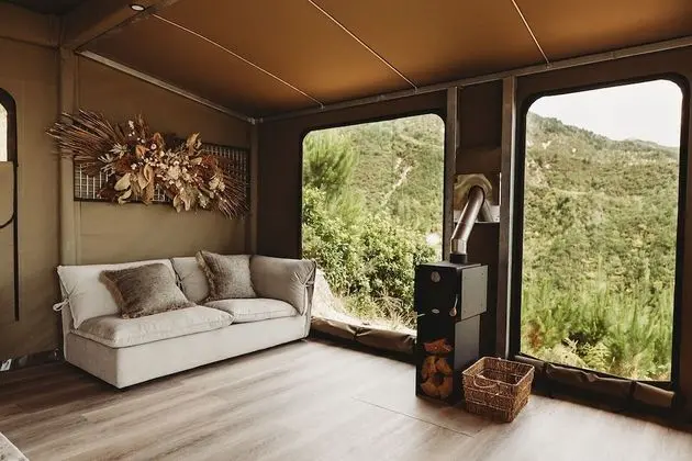 Panoramic Çadır, 1 En Büyük (King) Boy Yatak, Engellilere Uygun, Okyanus Manzaralı