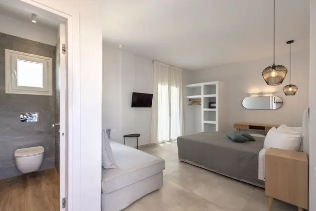 Comfort Stüdyo, 1 Büyük (Queen) Boy Yatak ve Çekyat, Teras, Kısmi Deniz Manzaralı