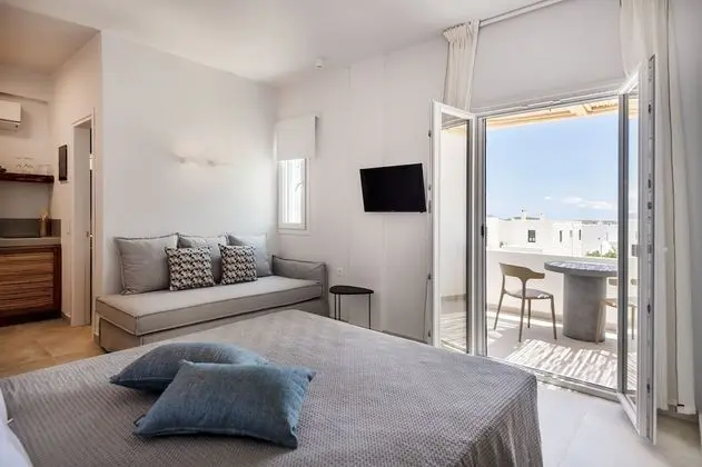 Comfort Stüdyo, 1 Büyük (Queen) Boy Yatak ve Çekyat, Teras, Kısmi Deniz Manzaralı