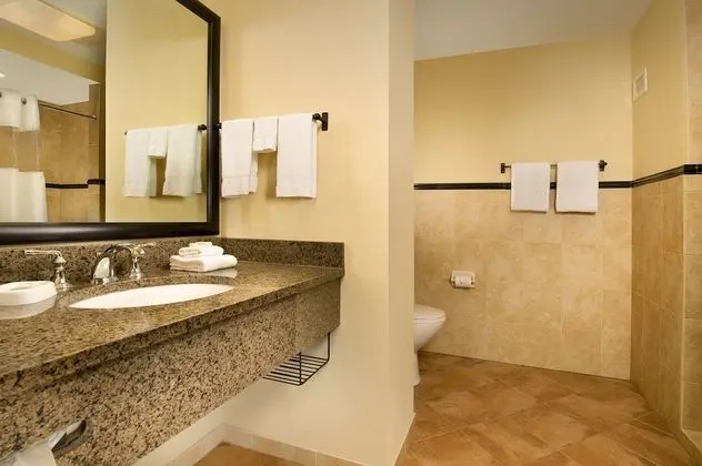 Süit, 1 En Büyük (King) Boy Yatak ve Çekyat (2 Rooms, Roll in Shower, Upper Floor)