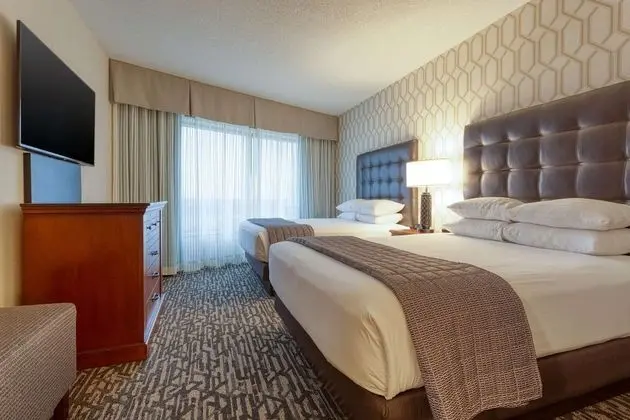 Deluxe Oda, 2 Büyük (Queen) Boy Yatak, Buzdolabı ve Mikrodalga (Sofa Bed, Upper Floor)