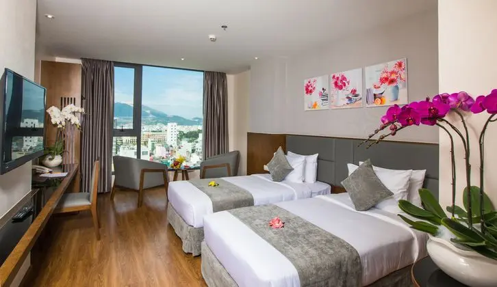 1 Çift Kişilik Veya 2 Tek Kişilik Yatak Deluxe City View