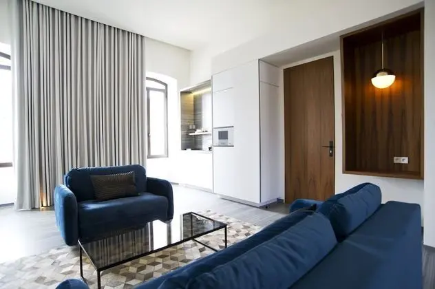 Grand Süit, 1 En Büyük (King) Boy Yatak, 2 Banyolu, Marina Manzaralı