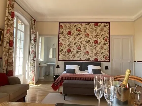 Superior Tek Büyük Yataklı Oda, Banyolu/Duşlu, Park Manzaralı (Chambre Lakmé)