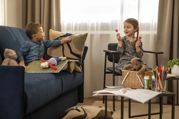 Family Tek Büyük veya İki Ayrı Yataklı Oda