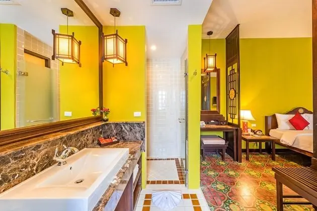 Deluxe Bungalov, 1 Çift Kişilik Yatak (Sino Style)