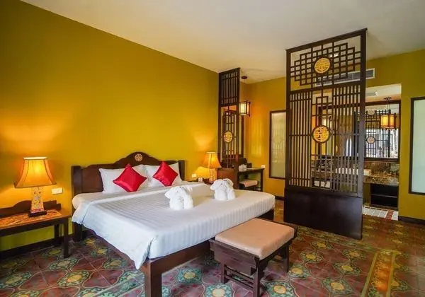 Deluxe Bungalov, 1 Çift Kişilik Yatak (Sino Style)