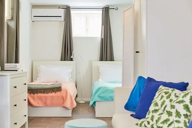 Standard Stüdyo, 2 Tek Kişilik Yatak, Teras