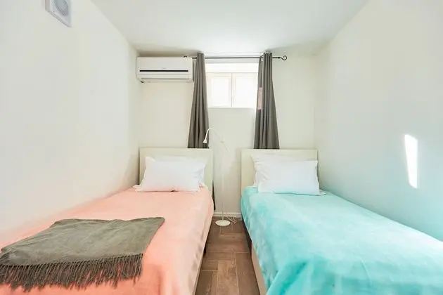 Standard Stüdyo, 2 Tek Kişilik Yatak, Teras