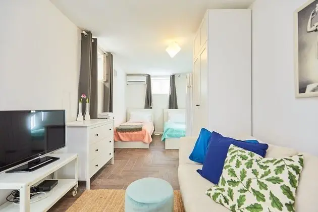 Standard Stüdyo, 2 Tek Kişilik Yatak, Teras