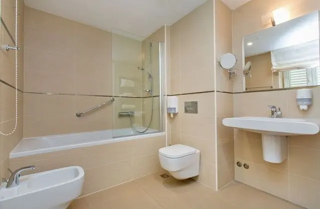 Deluxe Apart Daire, 1 Yatak Odası, Teras, Bahçe Manzaralı