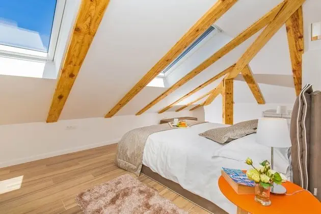 Luxury Apart Daire, Balkon (Attic)