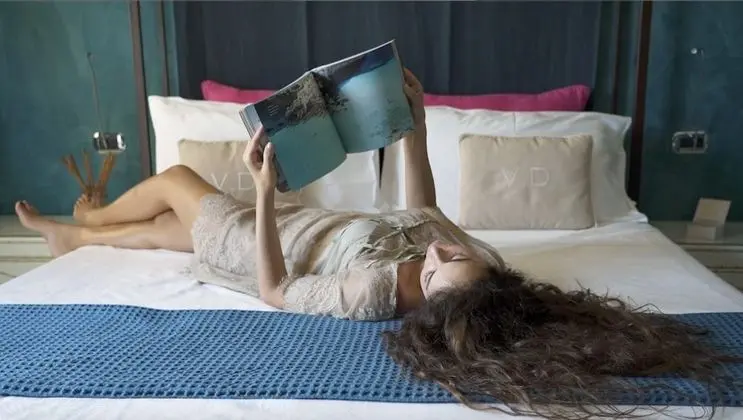 Deluxe Tek Büyük Yataklı Oda, 1 Yatak Odası, Koy Manzaralı, Denize Bakan