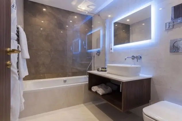 Deluxe Tek Büyük veya İki Ayrı Yataklı Oda, Sıcak Su Küveti, Şehir Manzaralı