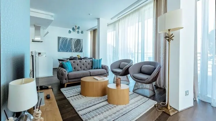 Apart Daire, 2 Yatak Odası, Deniz Manzaralı