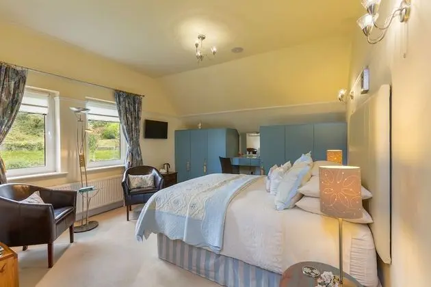 Luxury Tek Büyük Yataklı Oda, Banyolu/Duşlu, Bahçe Manzaralı