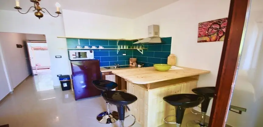 Family Apartment, 1 Bedroom, Bathtub, Partial Sea View