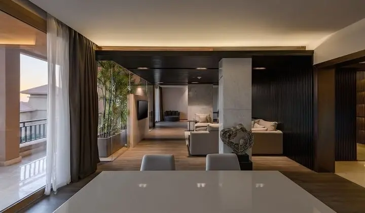 Panoramic Süit, Balkon, Havuz Manzaralı (Kitchen)