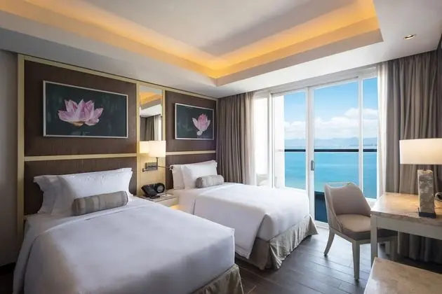 Deluxe Oda, 2 Tek Kişilik Yatak, Deniz Manzaralı