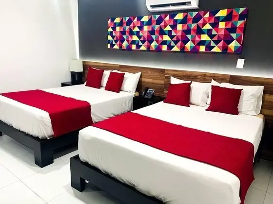 Deluxe Oda, 2 Çift Kişilik Yatak