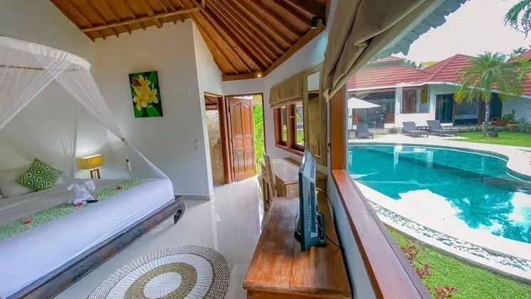 Family Villa, 3 Yatak Odası, Kişiye Özel Havuzlu, Havuz Manzaralı (3 Bedrooms Pool Villa)