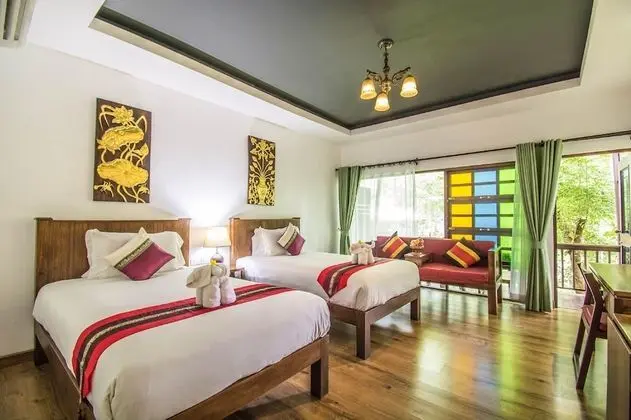 Deluxe Tek Büyük veya İki Ayrı Yataklı Oda