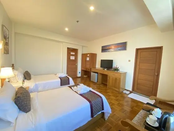 Deluxe Tek Büyük veya İki Ayrı Yataklı Oda