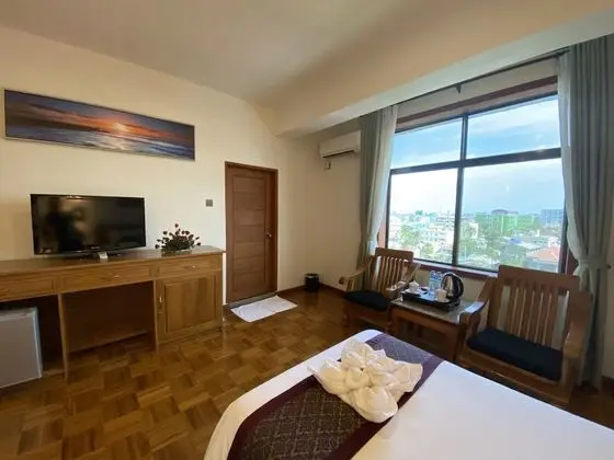 Deluxe Tek Büyük veya İki Ayrı Yataklı Oda