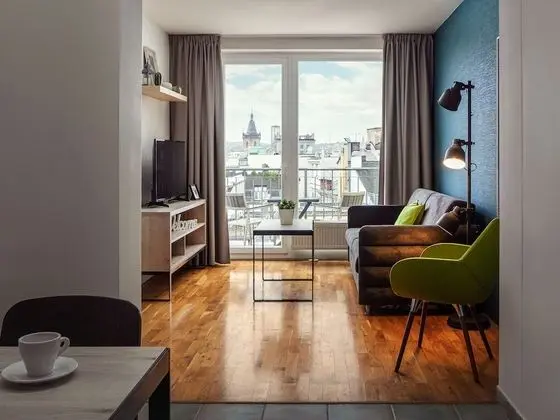 Superior Apart Daire, Teras (4 People)