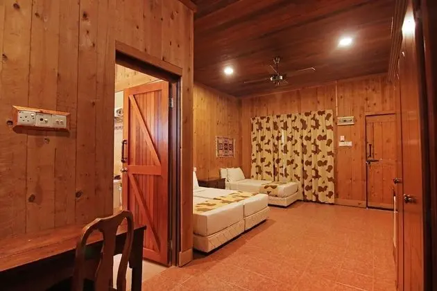 Panoramic Oda, Balkon, Bahçe Manzaralı (Paddock Chalet)