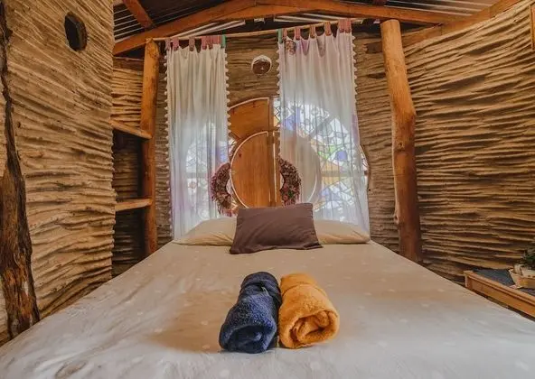 Traditional Kulübe, 1 Çift Kişilik Yatak, Ortak Banyo, Kısmi Göl Manzaralı