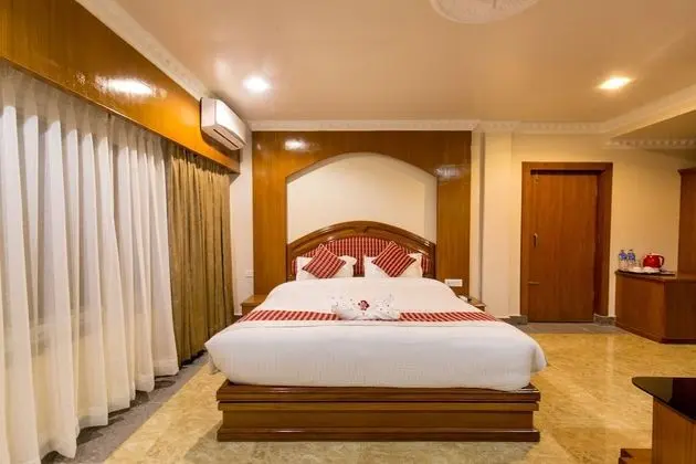 Deluxe Tek Büyük veya İki Ayrı Yataklı Oda, 1 Yatak Odası, Sigara İçilmez, Bahçe Manzaralı