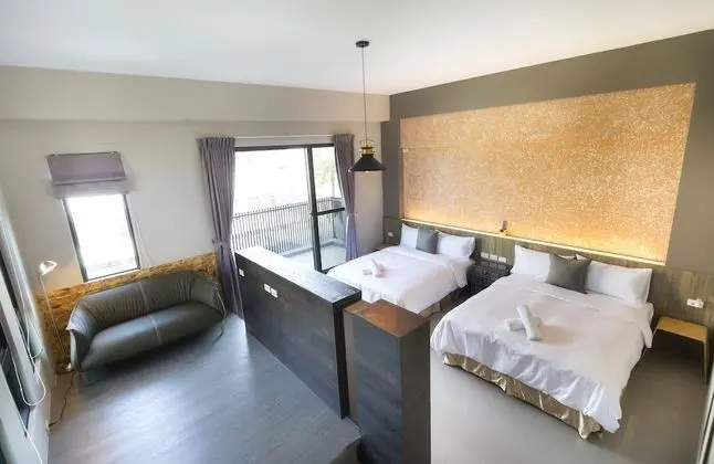 Deluxe Dört Kişilik Oda, Balkon/Veranda