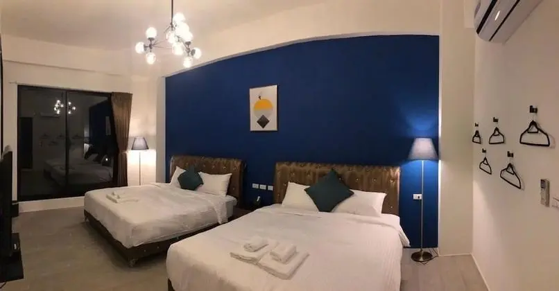Deluxe Dört Kişilik Oda, 2 Büyük (Queen) Boy Yatak, Dağ Manzaralı