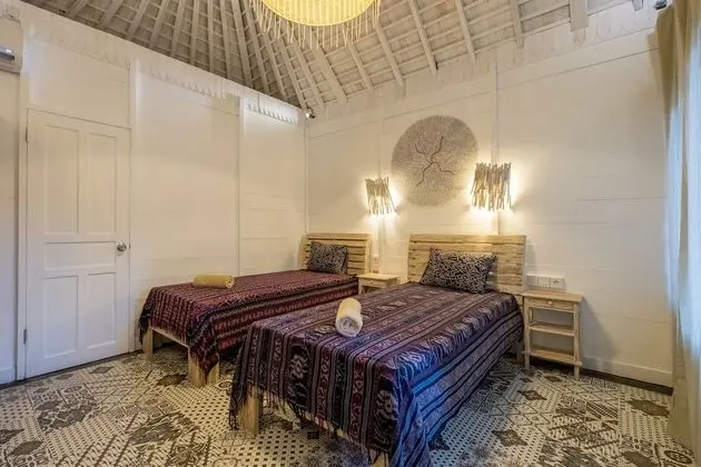 Bungalov, 2 Tek Kişilik Yatak, Havuz Kenarı
