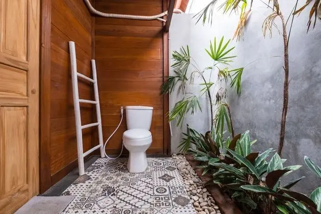 Bungalov, 2 Tek Kişilik Yatak, Havuz Kenarı