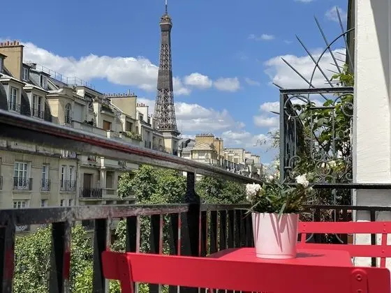 Chambre Superieure Balcon Tour Eiffel